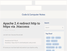 Tablet Screenshot of code.howto24.net
